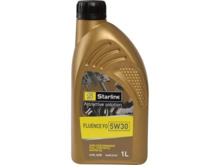 Моторное масло 1 л 5W30 Бензиновый, Дизельный Синтетическое STARLINE NA FO-1