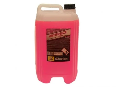 Антифриз-концентрат рожевий, -80 °C, G12++, 25 л STARLINE NA K12-25