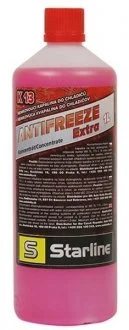 Антифриз-концентрат сиреневый, -38 °C, G13, 1 л STARLINE NA K13-1