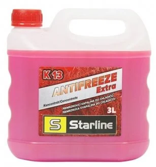 Антифриз-концентрат сиреневый, -80 °C, G13, 3 л STARLINE NA K13-3