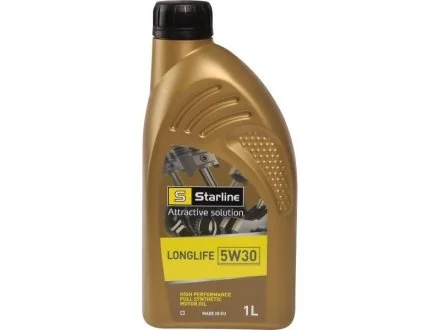 Моторна олива 1 л 5W30 Бензиновий, Дизельний Синтетична STARLINE NA LG-1