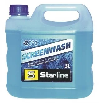 Омыватель стекла зимний готовый -20°C 3 л STARLINE NA SW20-3
