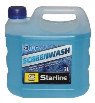 Омыватель стекла зимний готовый -30°C 3 л STARLINE NA SW30-3