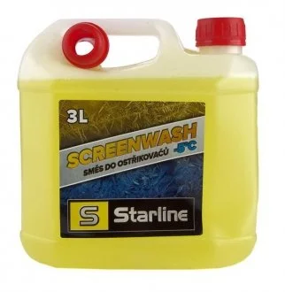 Омыватель стекла зимний готовый -5°C лимон 3 л STARLINE NA SW5-3