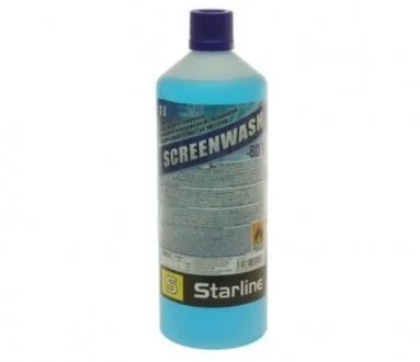 Омыватель стекла зимний концентрат -80°C 1 л STARLINE NA SW80-1