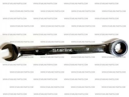 Ключ комбинированный с трещоткой 12 мм STARLINE NR GW12 (фото 1)