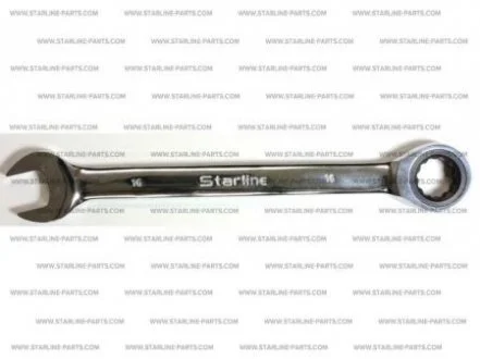 Ключ комбинированный с трещоткой 16 мм STARLINE NR GW16