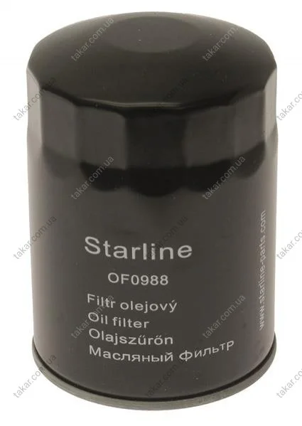 Масляный фильтр винт накручеваемый STARLINE SF OF0988 (фото 1)