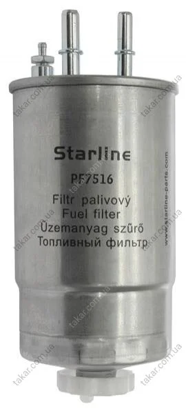 Паливний прямоточний фільтр дизель STARLINE SF PF7516 (фото 1)