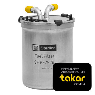 Паливний прямоточний фільтр дизель STARLINE SF PF7528