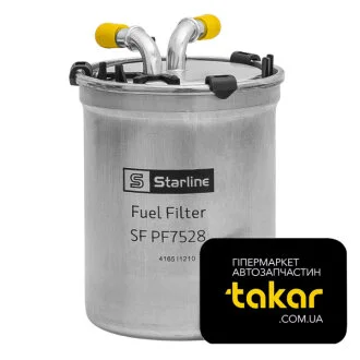 Паливний прямоточний фільтр дизель STARLINE SF PF7528
