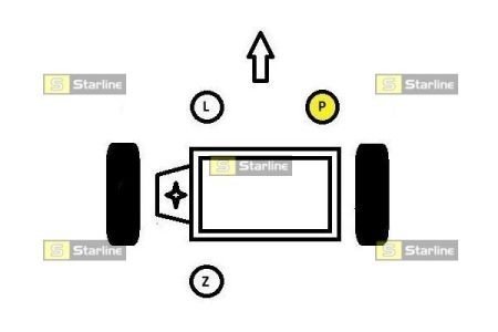 Опора двигателя/КПП STARLINE SM 0521