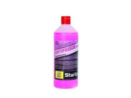 Антифриз-концентрат красный, -38 °C, G12+, 1 л STARLINE S NA K12-1