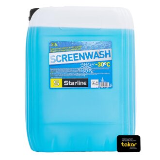 Омыватель стекла зимний готовый -30°C 20 л STARLINE S NA SW30-20