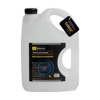 Вода дистиллированная 5л. STARLINE S WATER 5