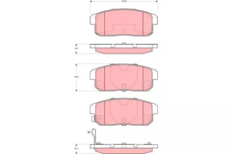Гальмівні колодки Friction Master Ceramic SUZUKI 5580060J00