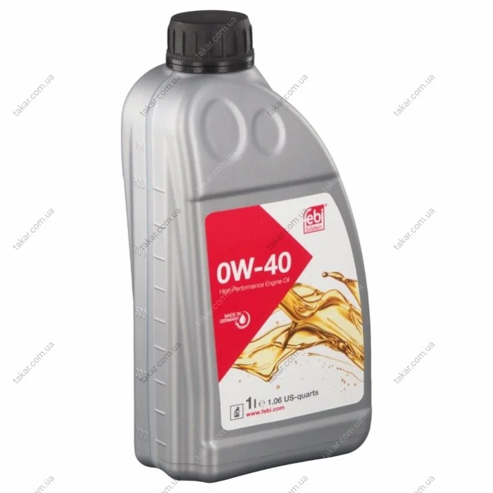 Моторное масло 1 л 0W40 Бензиновый, Дизельный Синтетическое SWAG 30 10 1140 (фото 1)