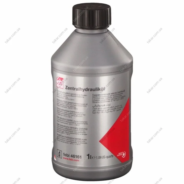 Олива гідравлічна Мінеральне Hydraulic fluid зелена 1 л SWAG 30 94 6161 (фото 1)