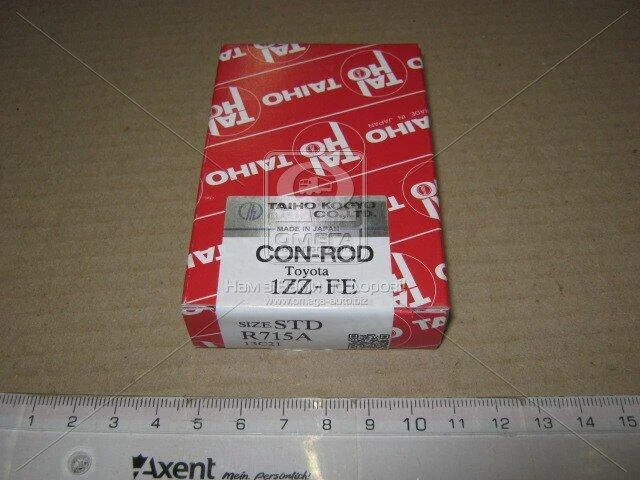 Вкладиші шатунні TOYOTA 1ZZ-FE (вир-во) TAIHO R715A.STD (фото 1)