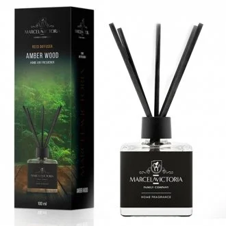 Ароматизатор рідкий для дому/офісу "Reed diffuser" 100ml Amber Wood Tasotti 00000052305