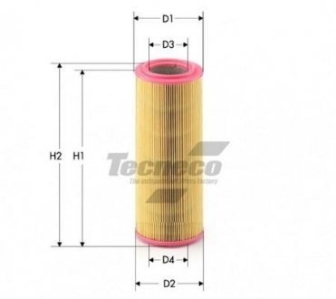 Воздушный фильтр Tecneco AR2134 (фото 1)