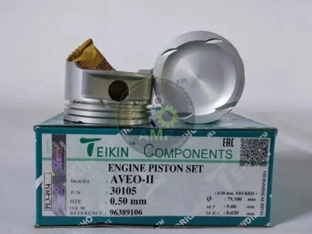 Поршень (компл. на двигун) AVEO-II/Lacetti 1,6 DOHC 16V d79.0+0.50 (вир-во) TEIKIN 30105.050