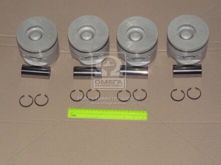 Поршень (компл. на двигун) ISUZU 4HG1 d115.0 STD ALFIN усилен. Богдан TEIKIN 39653A.STD