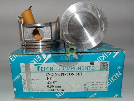 Поршень (компл. на двигун) Mazda FE d86.0+0.50 TEIKIN 42157.050