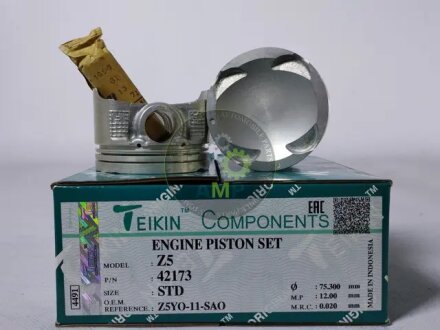 Поршень (компл. на двигун) Mazda Z5 d75.3 STD TEIKIN 42173.STD