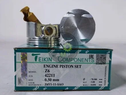 Поршень (компл. на двигун) Mazda Z6 d78.0+0.50 (вир-во) TEIKIN 42211.050