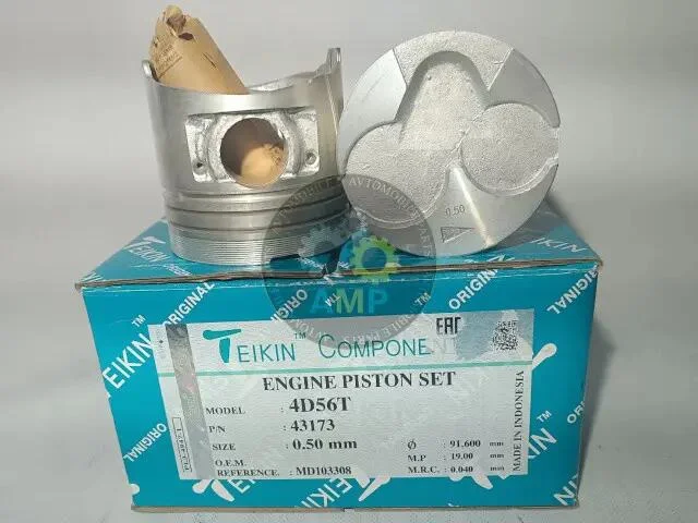 Поршень (компл. на двигун) Mitsubishi 4D56T d91.1+0.50 (вир-во) TEIKIN 43173.050 (фото 1)