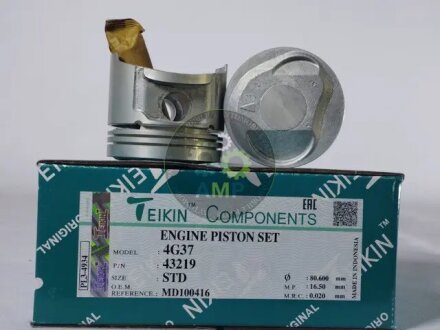 Поршень (компл. на двигун) Mitsubishi 4G37 d80.6 STD TEIKIN 43219.STD