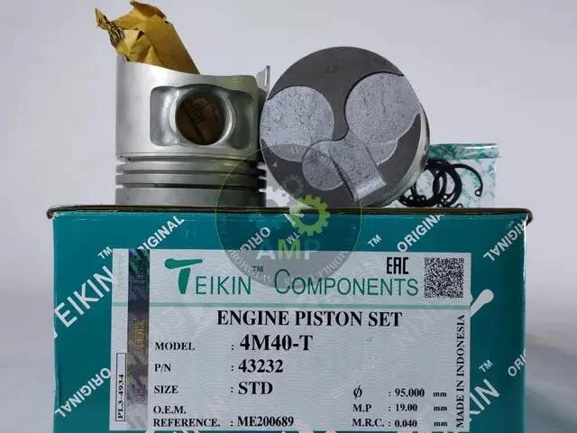 Поршень (компл. на двигун) Mitsubishi 4M40-T d95.0 STD (вир-во) TEIKIN 43232.STD (фото 1)