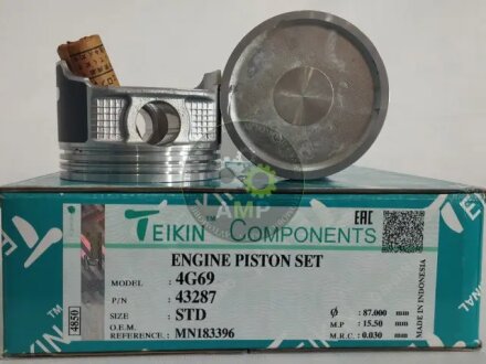 Поршень (компл. на двигун) MITSUBISHI STD 4G69 TEIKIN 43287.STD