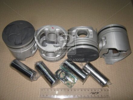 Поршень (компл. на двигун) MITSUBISHI STD 4M40 ALFIN усилен. TEIKIN 43673A.STD