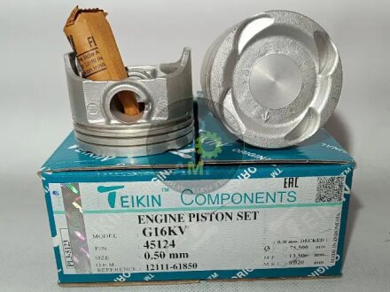 Поршень (компл. на двигун) SUZUKI 050 G16KV TEIKIN 45124.050