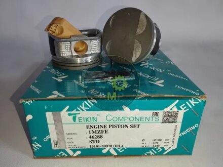Поршень (компл. на двигун) Toyota 1MZ-FE d87.5 STD TEIKIN 46288.STD