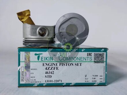 Поршень (компл. на двигун) Toyota 4ZZ-FE d79.0 STD TEIKIN 46342.STD