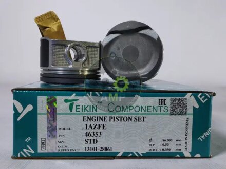 Поршень (компл. на двигун) TOYOTA STD 1AZFE TEIKIN 46353.STD