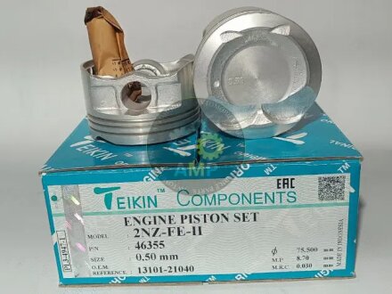 Поршень (компл. на двигун) TOYOTA 050 2NZFE-II TEIKIN 46355.050