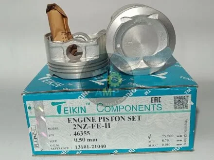 Поршень (компл. на двигун) TOYOTA 050 2NZFE-II (вир-во) TEIKIN 46355.050