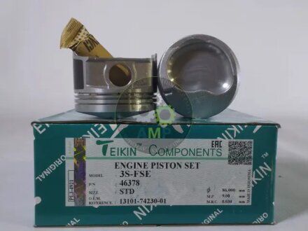 Поршень (компл. на двигун) TOYOTA STD 3S-FSE TEIKIN 46378.STD
