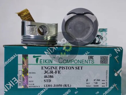 Поршень (компл. на двигун) TOYOTA STD 3GR-FE TEIKIN 46386.STD