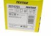 Тормозные колодки дисковые передние подготовлено для датчика износа TEXTAR 2074701 (фото 5)