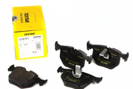 Тормозные колодки дисковые задние подготовлено для датчика износа TEXTAR 2148703