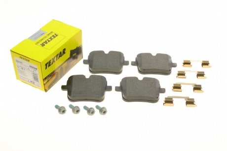 Тормозные колодки дисковые задние подготовлено для датчика износа TEXTAR 2203901