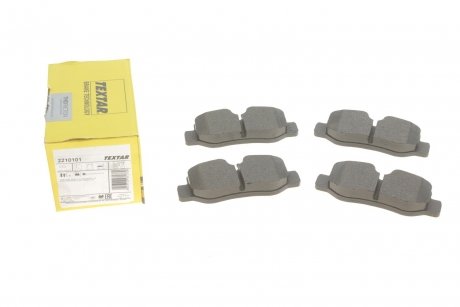 Гальмівні колодки дискові задні підготовлено для датчика зносу TEXTAR 2210101