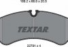 Комплект тормозных колодок TEXTAR 2279101 (фото 5)