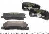 Тормозные колодки дисковые задние с звуковым предупреждением износа TEXTAR 2358202 (фото 3)