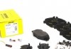Тормозные колодки дисковые передние вкл. датчик износа TEXTAR 2374303 (фото 1)